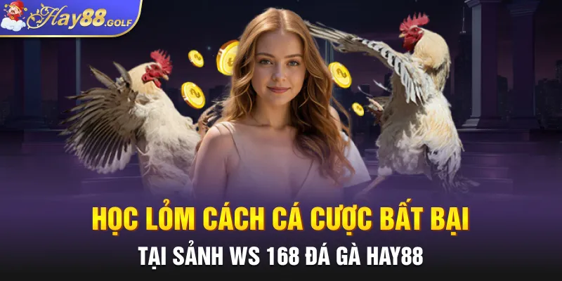 Học lỏm cách cá cược bất bại tại sảnh Ws 168 Đá gà HAY88
